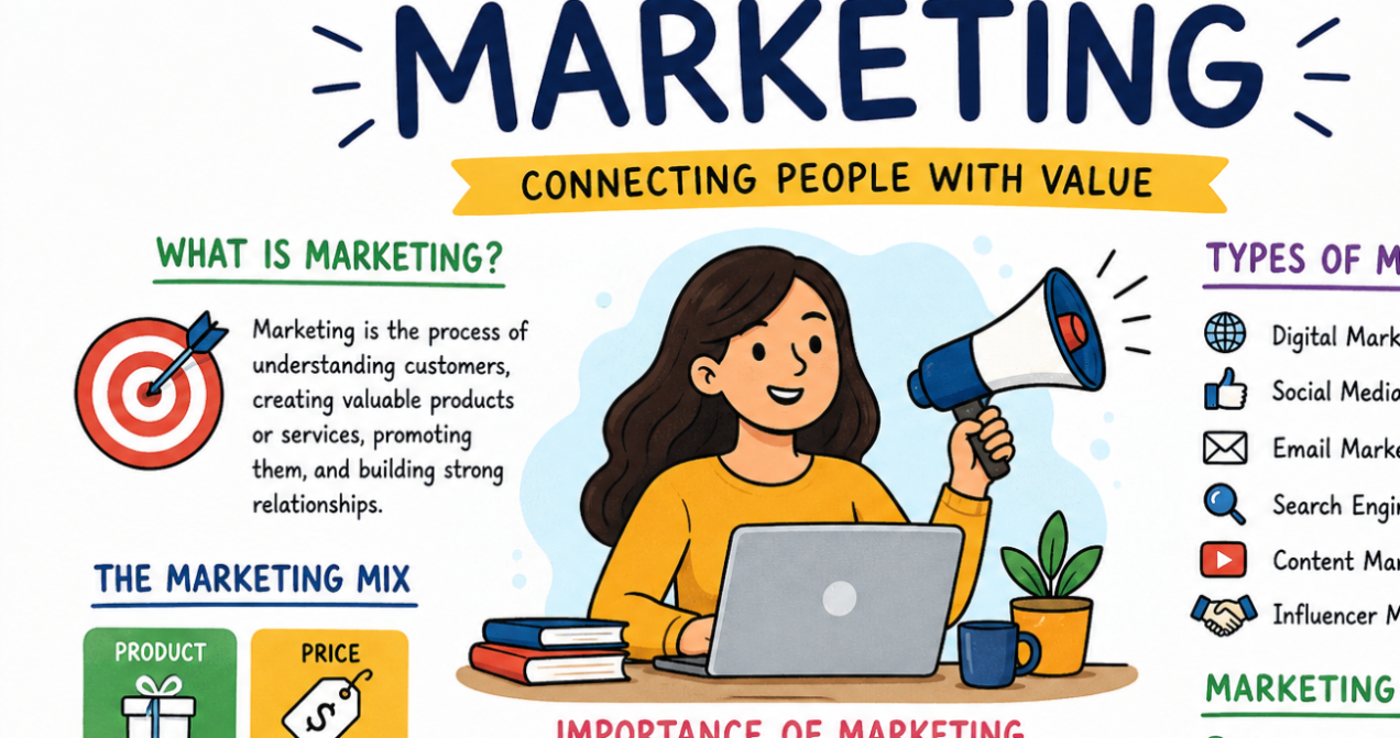 Marketing: A Complete Guide to Understanding How Businesses Reach Customers 1 Untitled design 2026 08 11T095955.015